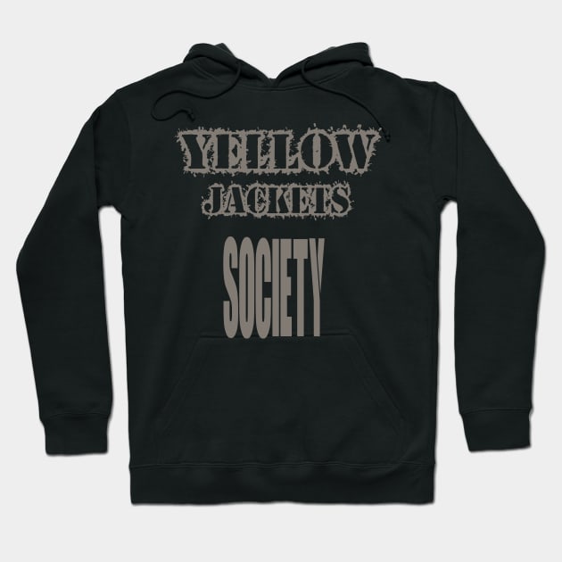 Yellow jackets Society Hoodie by Egy Zero